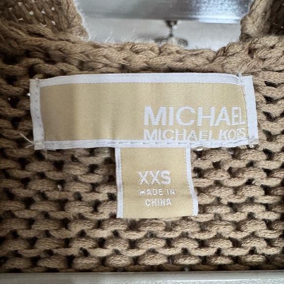 Michael Kors Beige Women's Knitted Cardigan - Picture 3 of 13